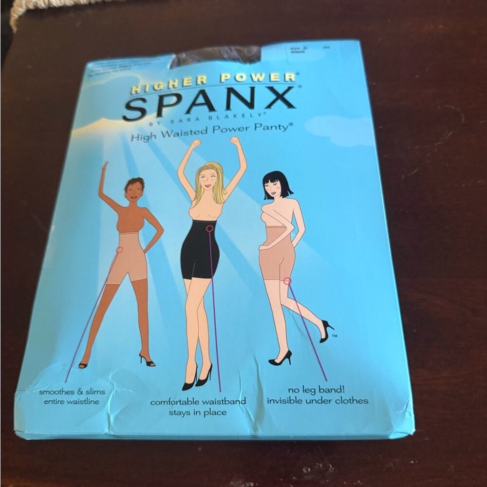 Spanx High Waisted Power Panty “D” NEW Black
